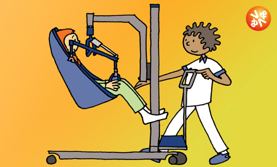 Stalift en passieve lift